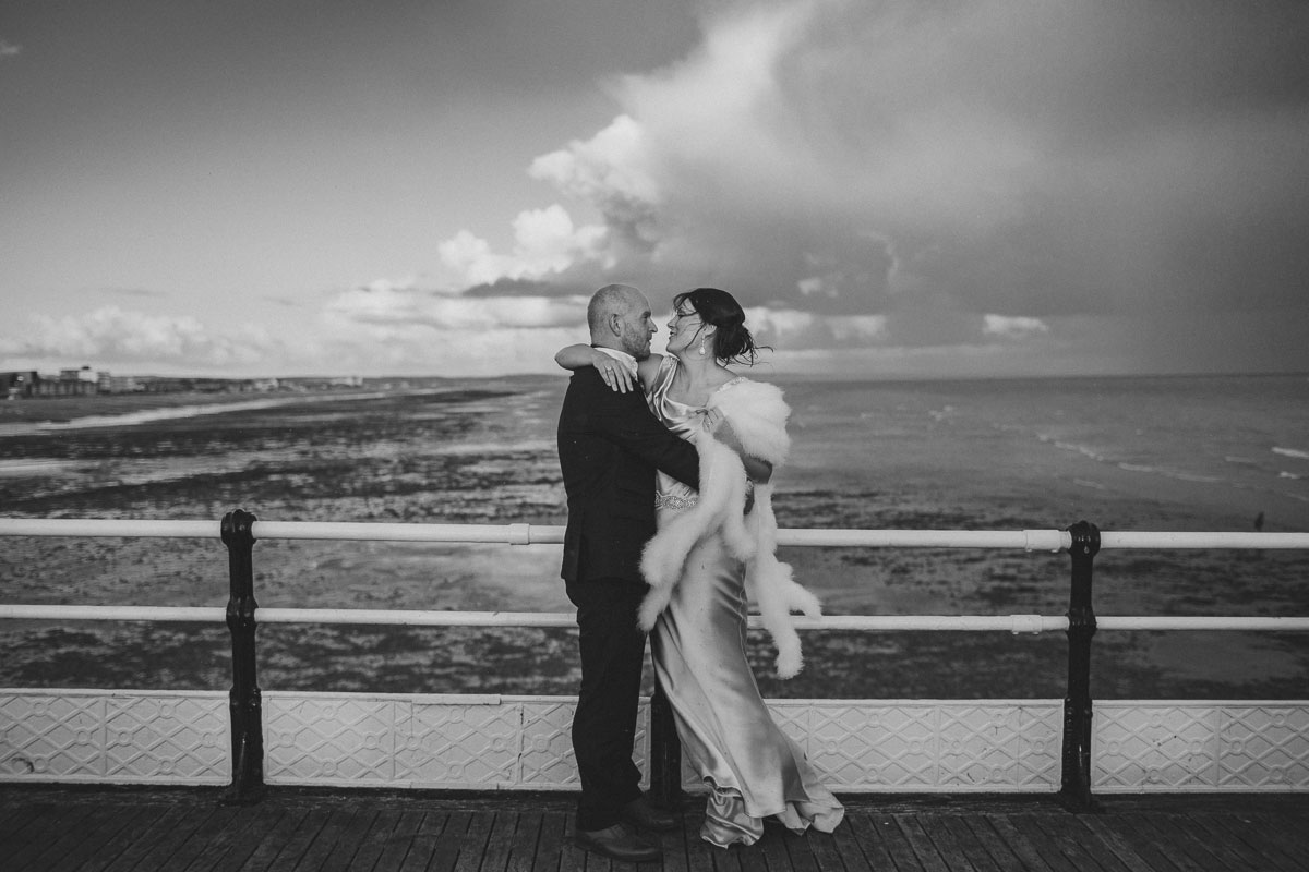 Worthing Pier Wedding // Léonie + Adam