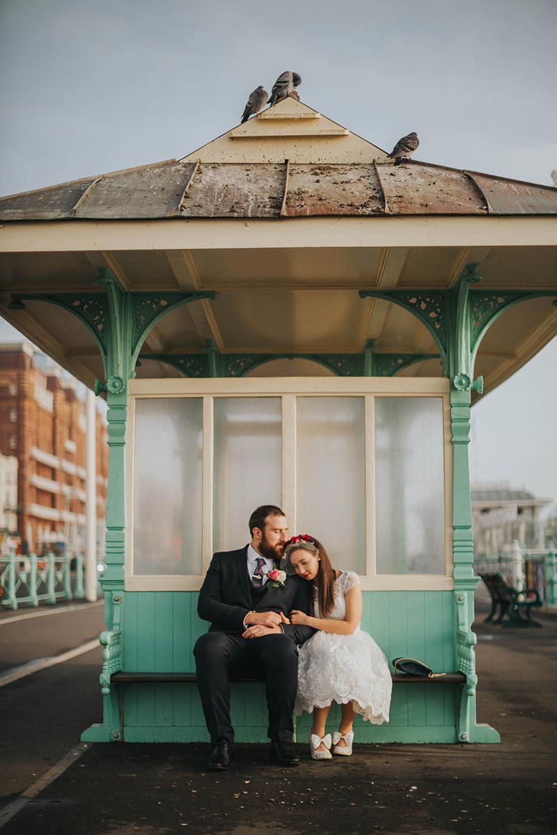 Brighton Music Hall + Hotel Pelirocco Alternative Wedding // Sarah + Josh
