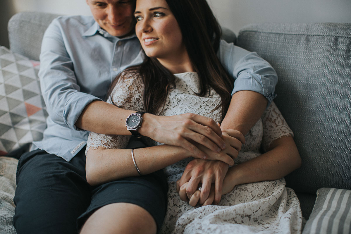 London At Home Engagement | Jacki + Greg