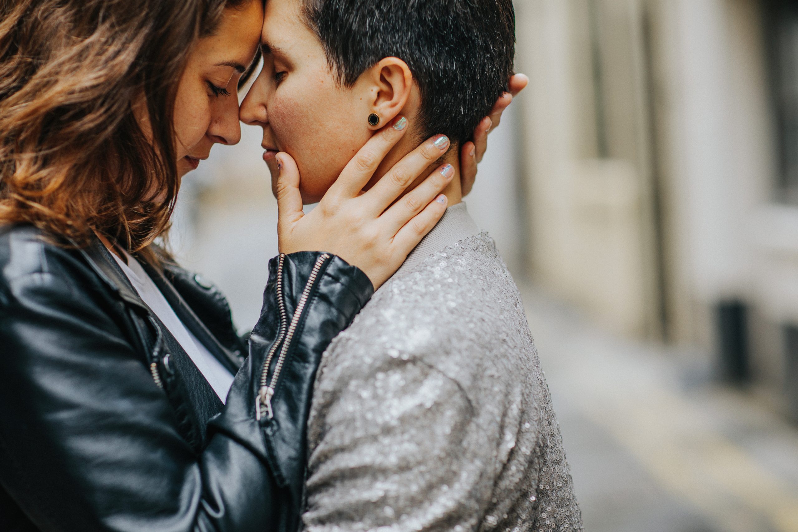 Soho London Engagement Shoot | Emma + Roxy
