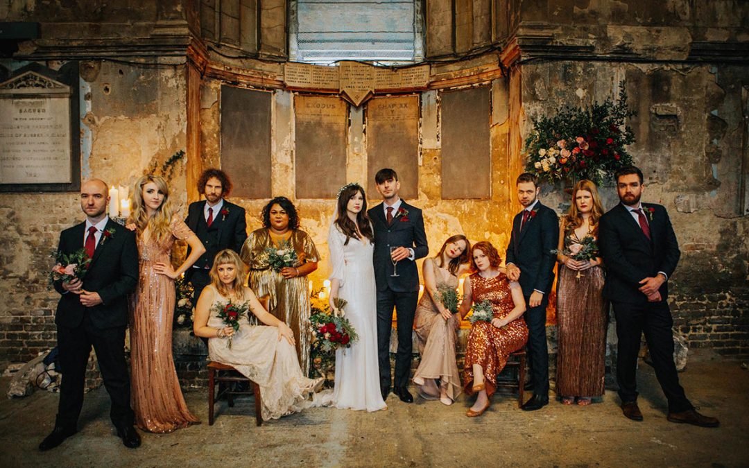 The Asylum, London Wedding | Tara + Mido