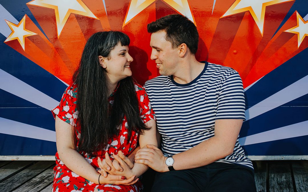 Brighton Pier Engagement Shoot | Jen + Pip