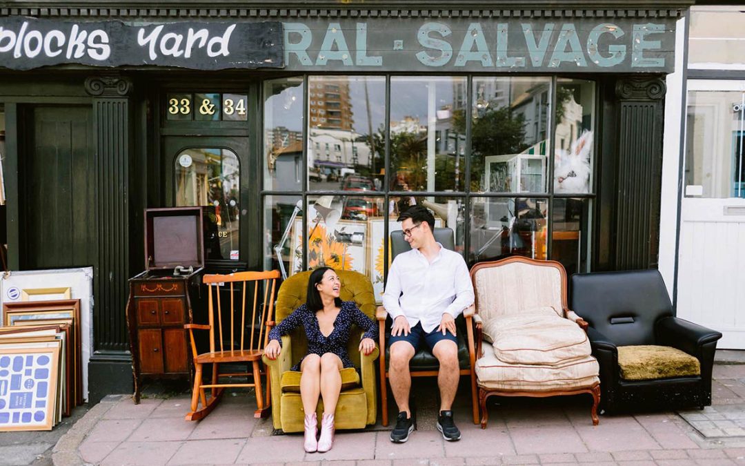 Brighton Engagement Shoot | Tien + Kenzo