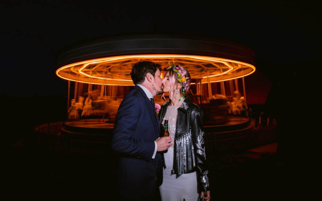 Preston Court Outdoor Festival Wedding | Holly + Simon