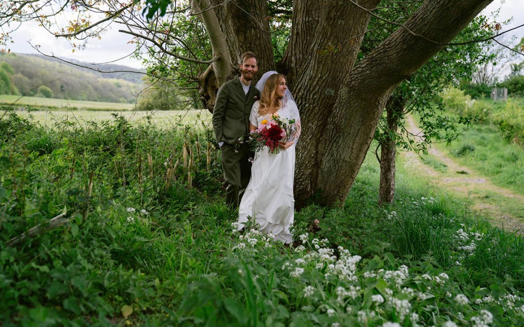 Outdoor Festival Wedding at Duncton Mill Fishery