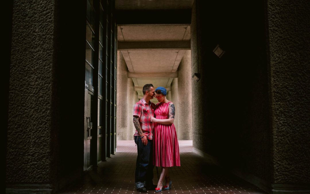 Engagement Shoot at The Barbican